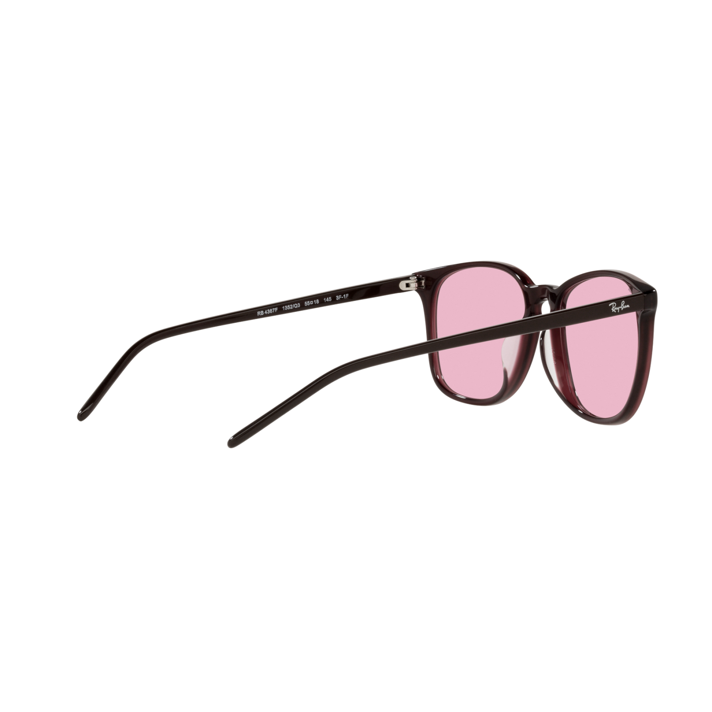 Ray Ban RB4387F RB4387F Purple Unisex Sunglasses