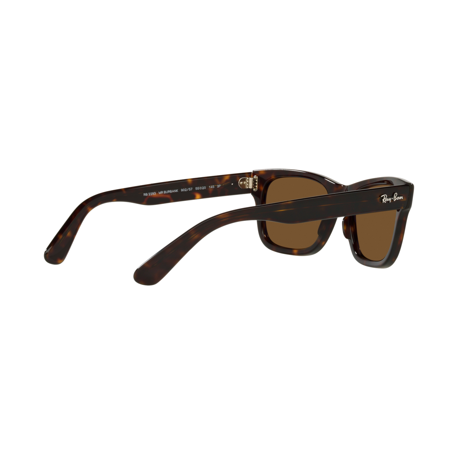 Ray Ban MR BURBANK RB2283 Havana Men's Polarized Sunglasses