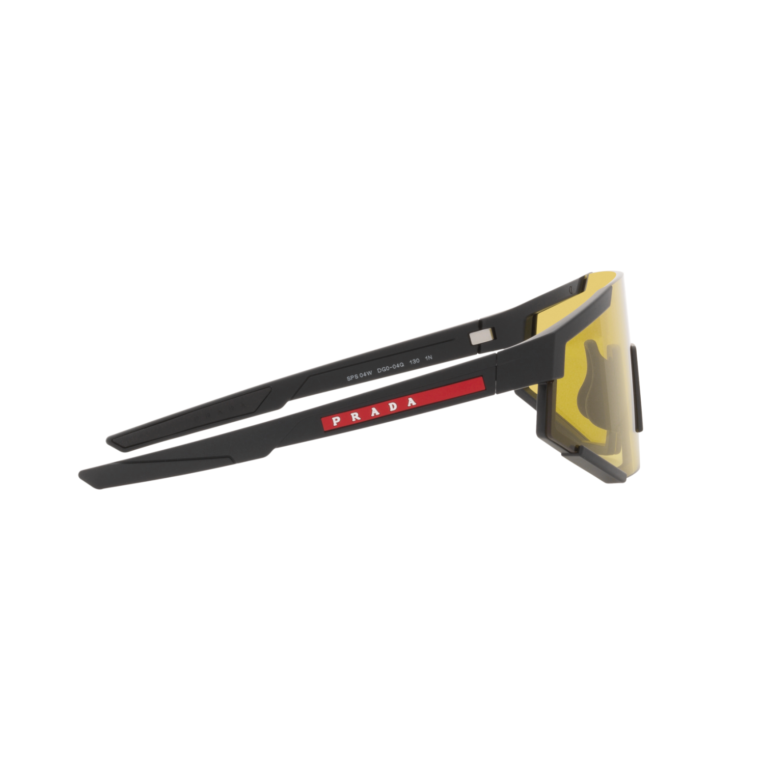 Prada Linea Rossa PS 04WS PS 04WS Black Men's Sunglasses
