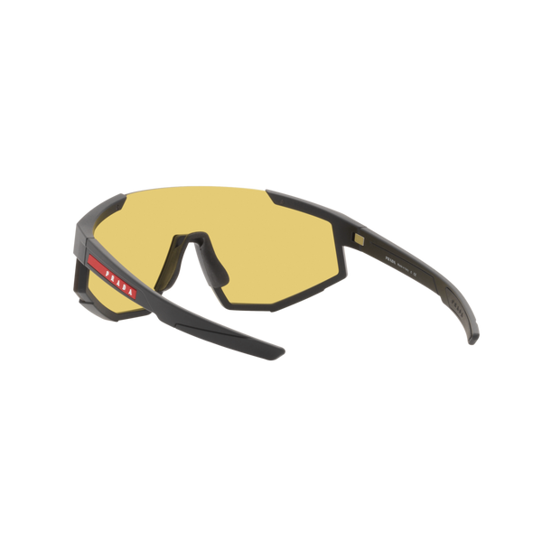 Prada Linea Rossa PS 04WSF PS 04WSF Black Men's Sunglasses