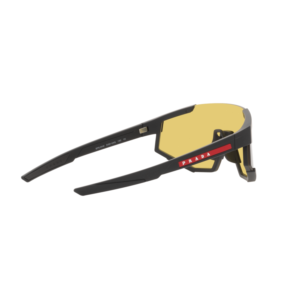 Prada Linea Rossa PS 04WSF PS 04WSF Black Men's Sunglasses