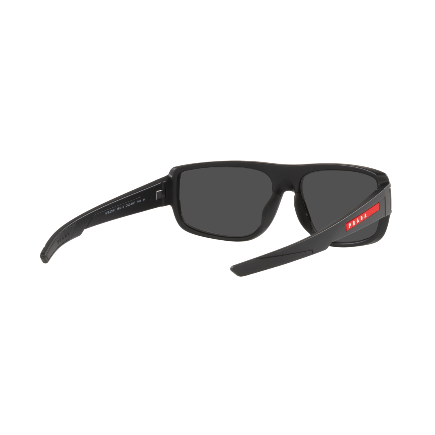 Prada Linea Rossa PS 03WSF PS 03WSF Black Men's Sunglasses