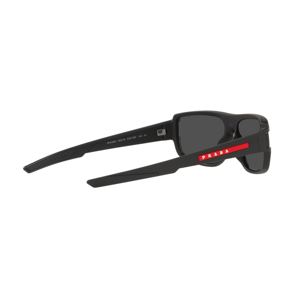 Prada Linea Rossa PS 03WSF PS 03WSF Black Men's Sunglasses