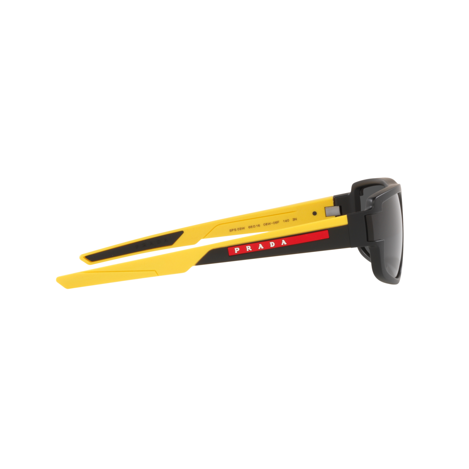 Prada Linea Rossa PS 03WSF PS 03WSF Black Men's Sunglasses