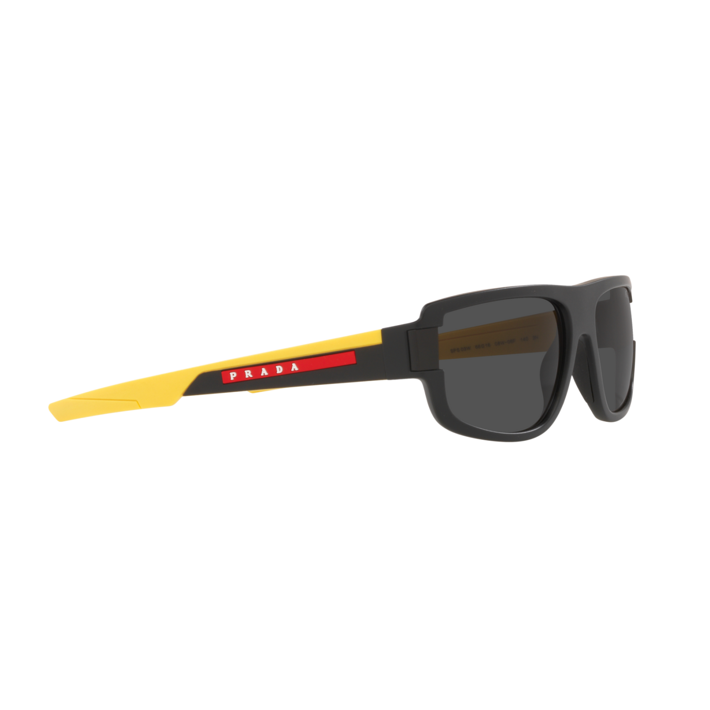 Prada Linea Rossa PS 03WSF PS 03WSF Black Men's Sunglasses