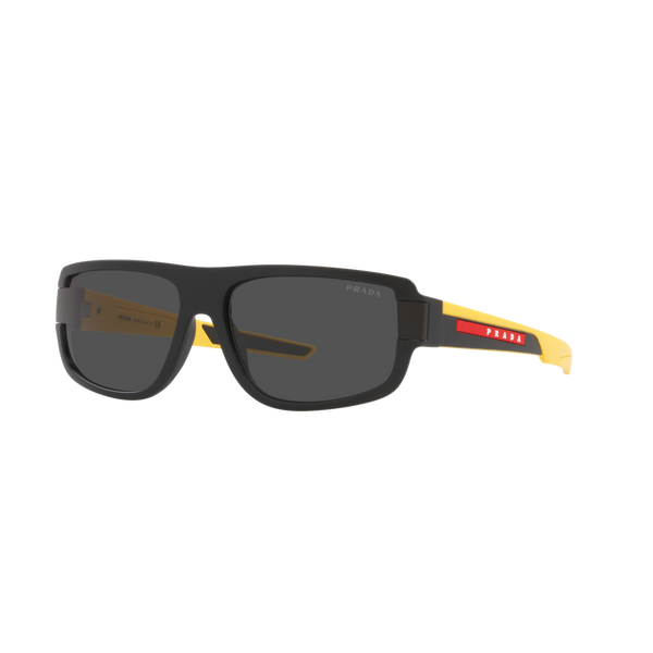 Prada Linea Rossa PS 03WSF PS 03WSF Black Men's Sunglasses