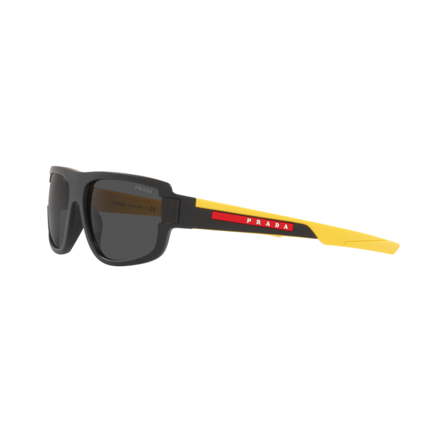 Prada Linea Rossa PS 03WSF PS 03WSF Black Men's Sunglasses