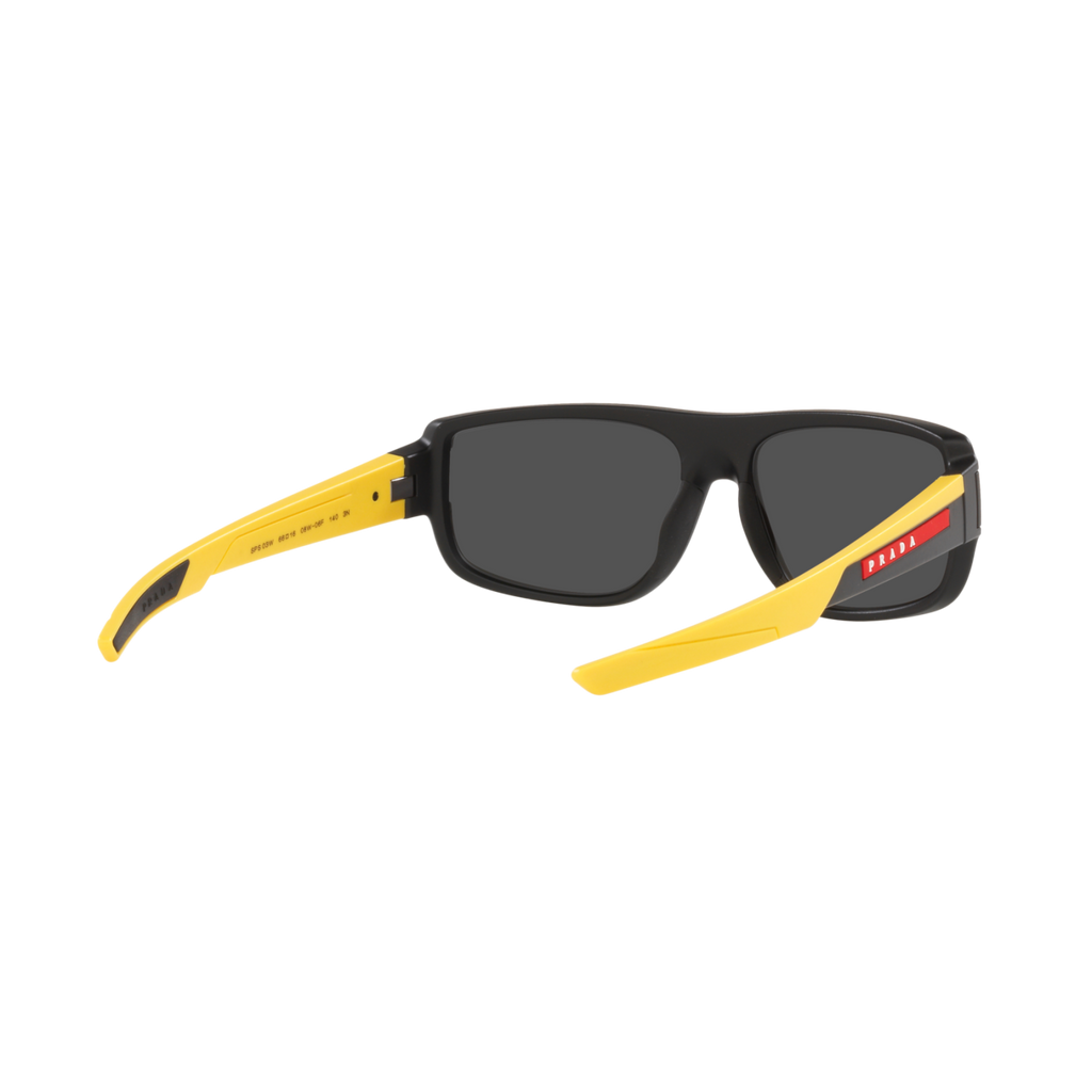 Prada Linea Rossa PS 03WSF PS 03WSF Black Men's Sunglasses