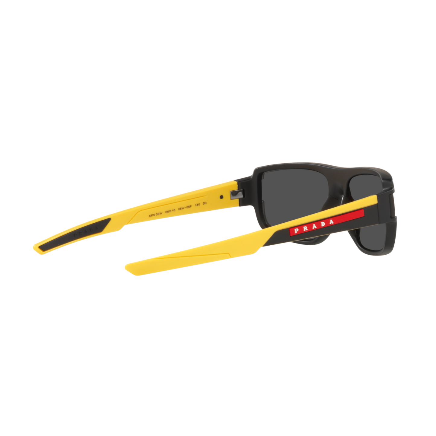 Prada Linea Rossa PS 03WSF PS 03WSF Black Men's Sunglasses