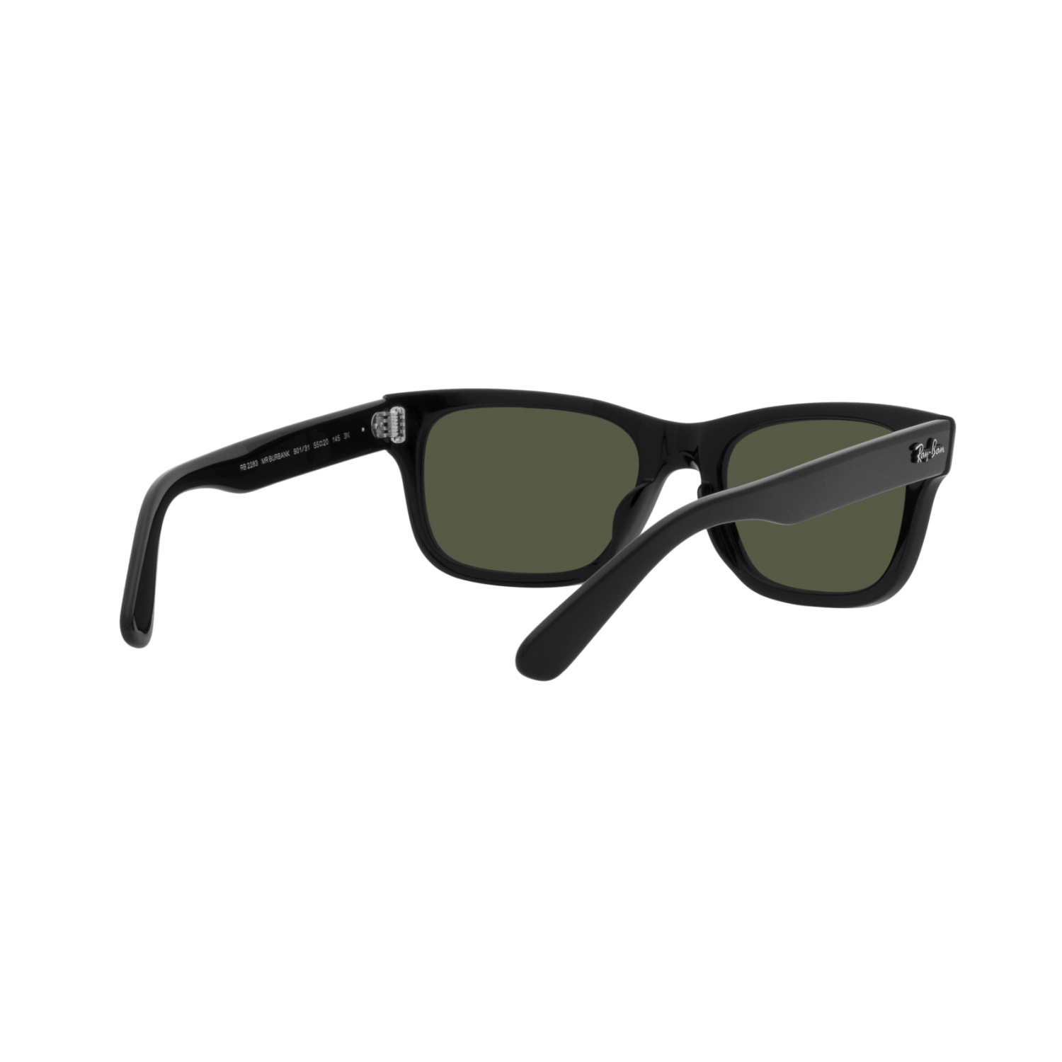 Ray Ban MR BURBANK RB2283F Black Men's Sunglasses