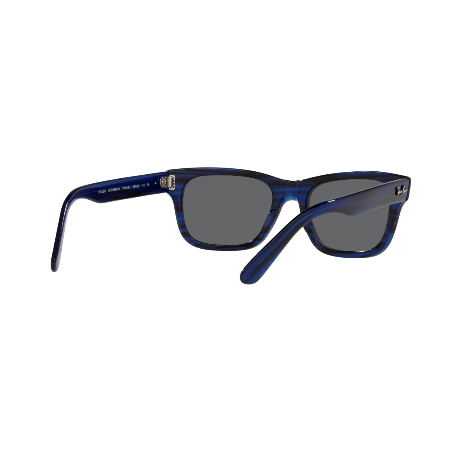 Ray Ban MR BURBANK RB2283F Blue Men's Sunglasses