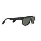 Ray Ban MR BURBANK RB2283F Black Men's Polarized Sunglasses