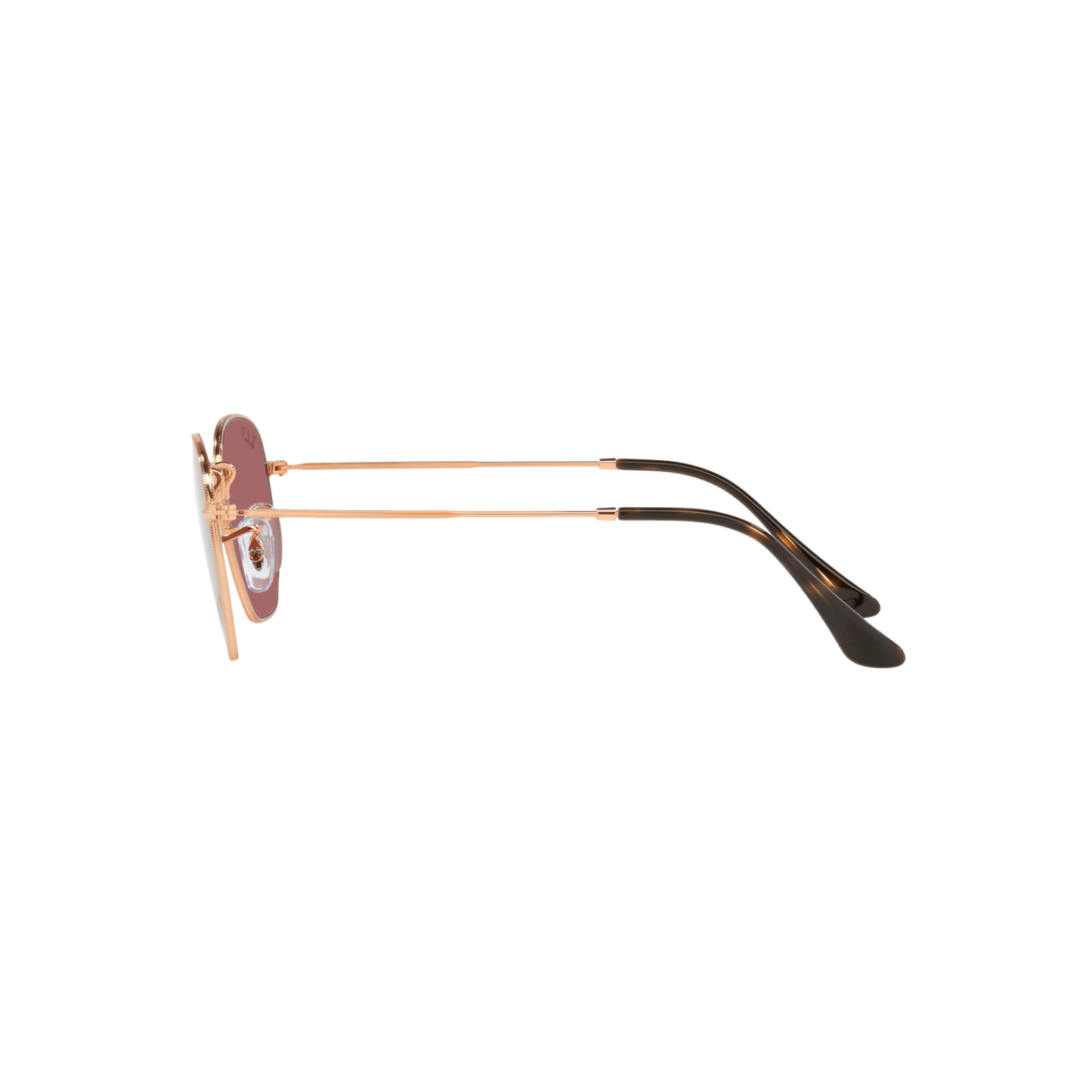 Ray Ban HEXAGONAL RB3548N Gold Unisex Polarized Sunglasses