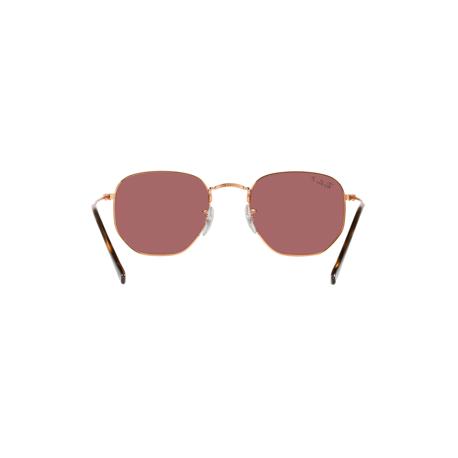 Ray Ban HEXAGONAL RB3548N Gold Unisex Polarized Sunglasses