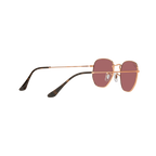 Ray Ban HEXAGONAL RB3548N Gold Unisex Polarized Sunglasses