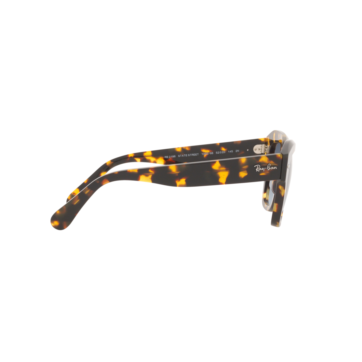 Ray Ban STATE STREET RB2186 Havana Unisex Sunglasses