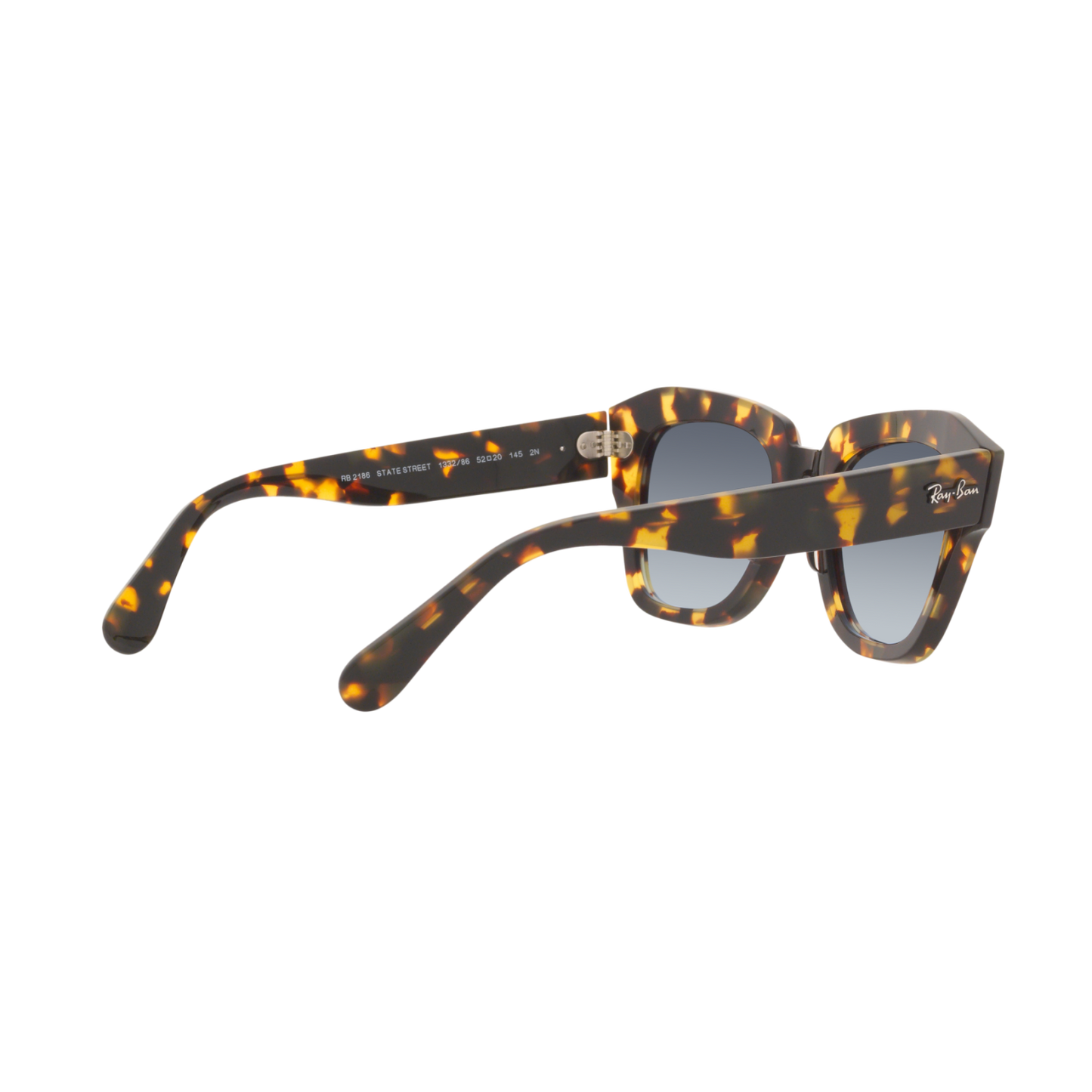 Ray Ban STATE STREET RB2186 Havana Unisex Sunglasses