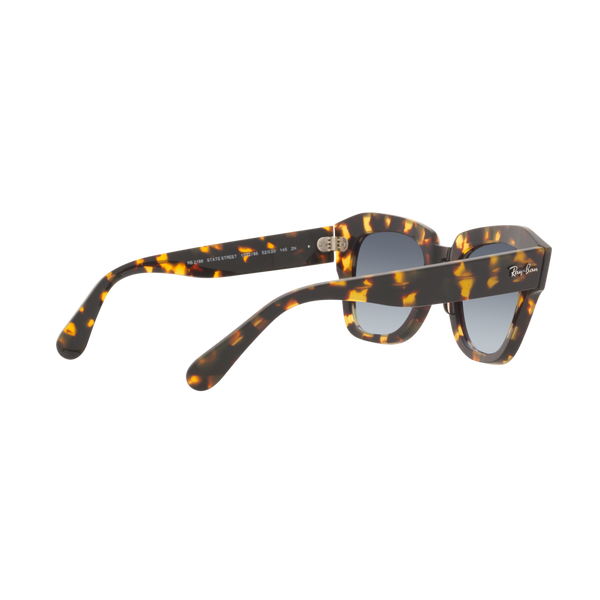 Ray Ban STATE STREET RB2186 Havana Unisex Sunglasses