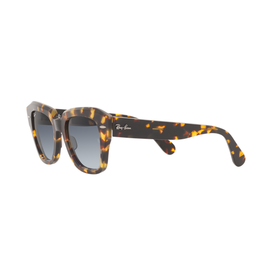 Ray Ban STATE STREET RB2186 Havana Unisex Sunglasses