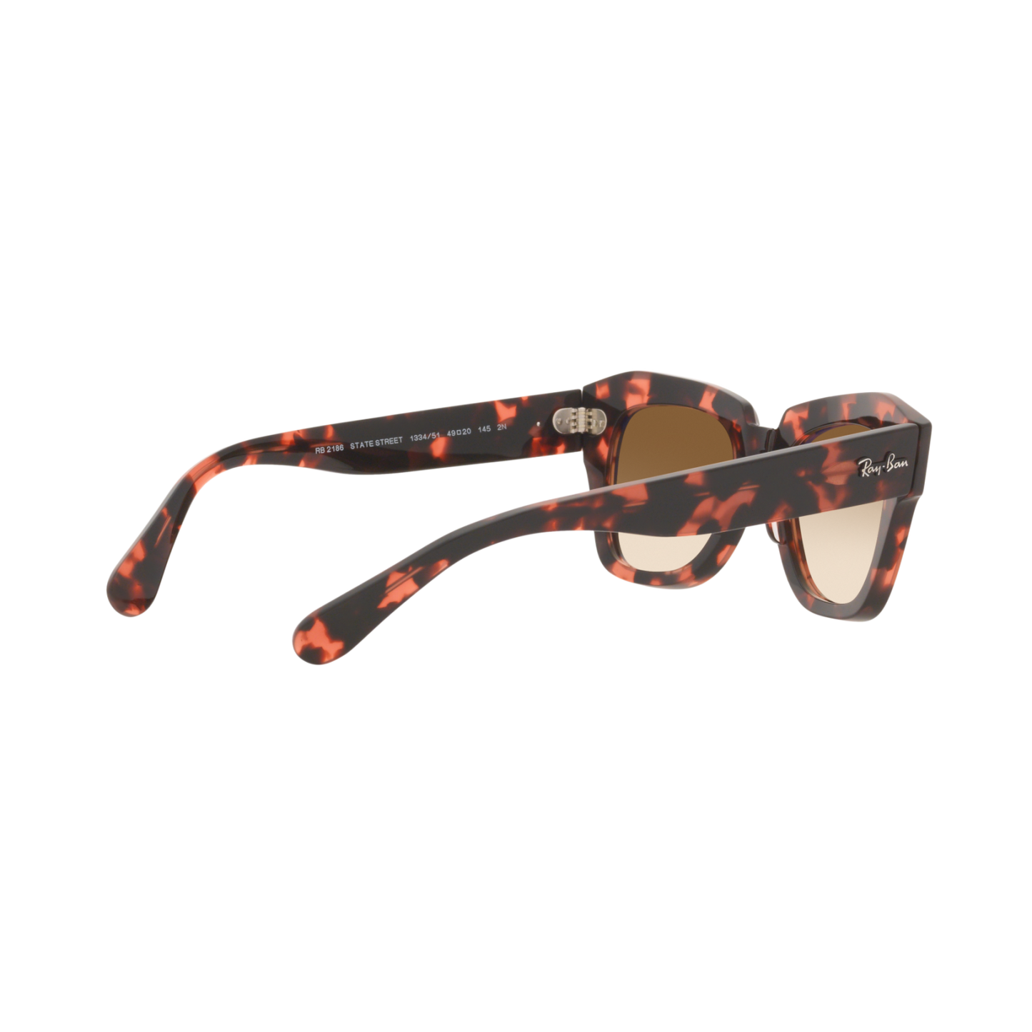 Ray Ban STATE STREET RB2186 Havana Unisex Sunglasses
