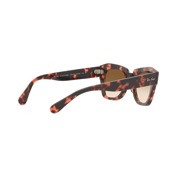 Ray Ban STATE STREET RB2186 Havana Unisex Sunglasses
