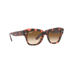 Ray Ban STATE STREET RB2186 Havana Unisex Sunglasses