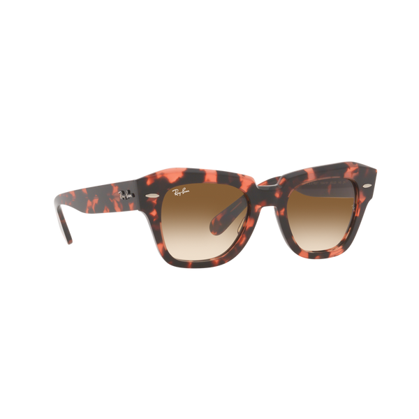 Ray Ban STATE STREET RB2186 Havana Unisex Sunglasses