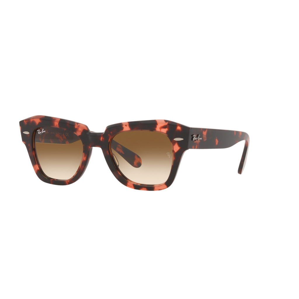 Ray Ban STATE STREET RB2186 Havana Unisex Sunglasses