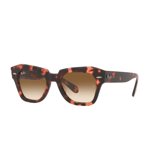 Ray Ban STATE STREET RB2186 Havana Unisex Sunglasses