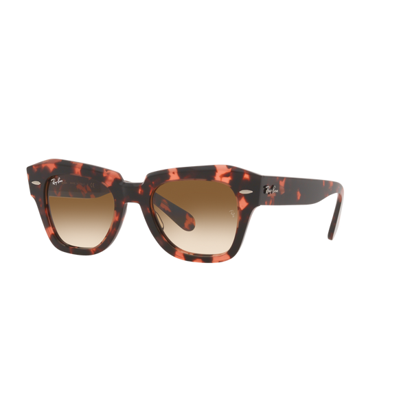 Ray Ban STATE STREET RB2186 Havana Unisex Sunglasses