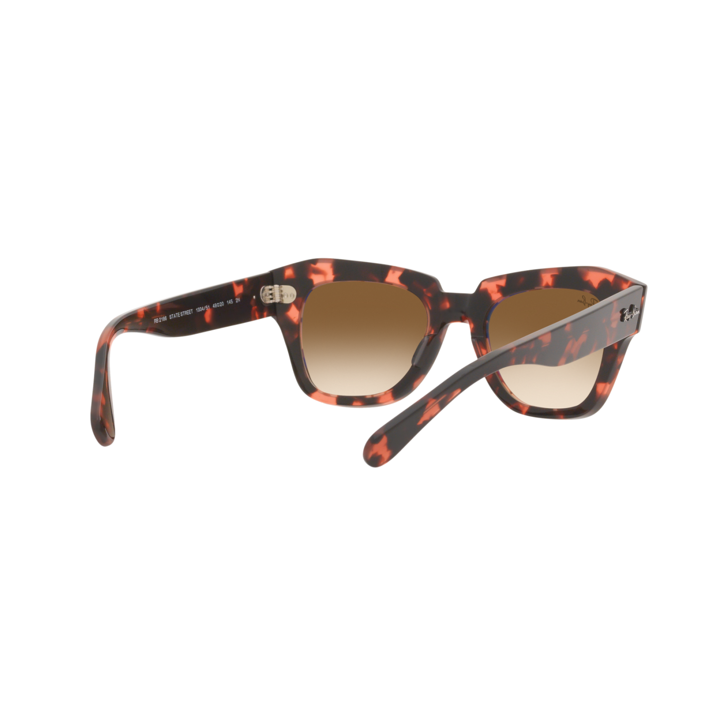 Ray Ban STATE STREET RB2186 Havana Unisex Sunglasses