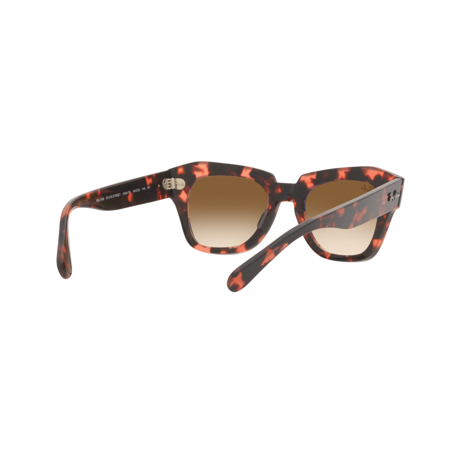 Ray Ban STATE STREET RB2186 Havana Unisex Sunglasses