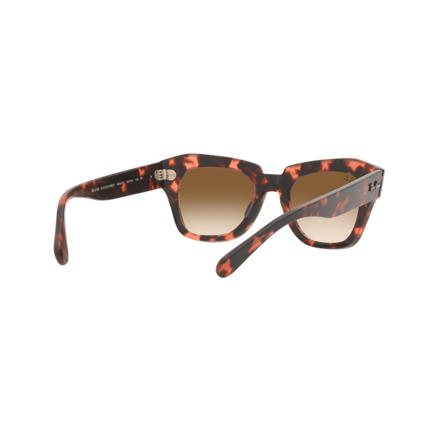 Ray Ban STATE STREET RB2186 Havana Unisex Sunglasses
