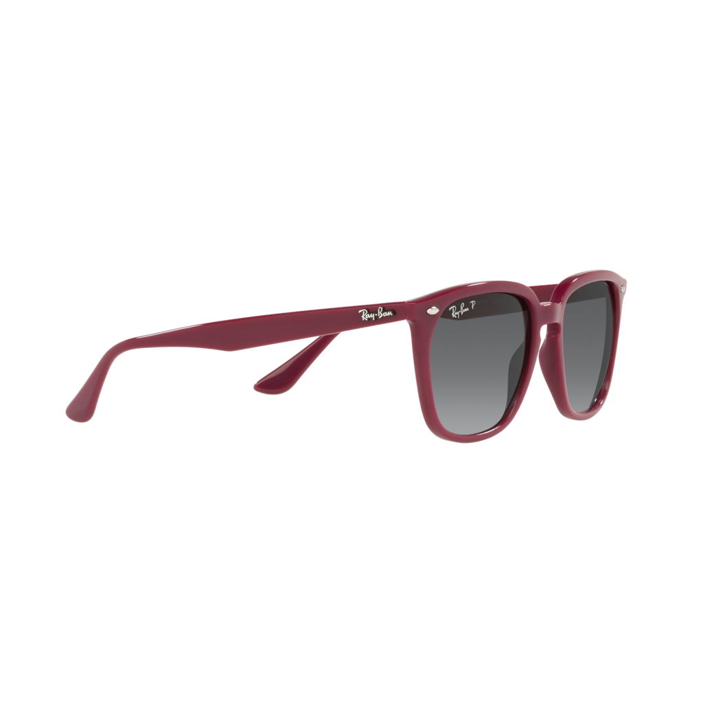 Ray Ban RB4362 RB4362 Red Unisex Polarized Sunglasses