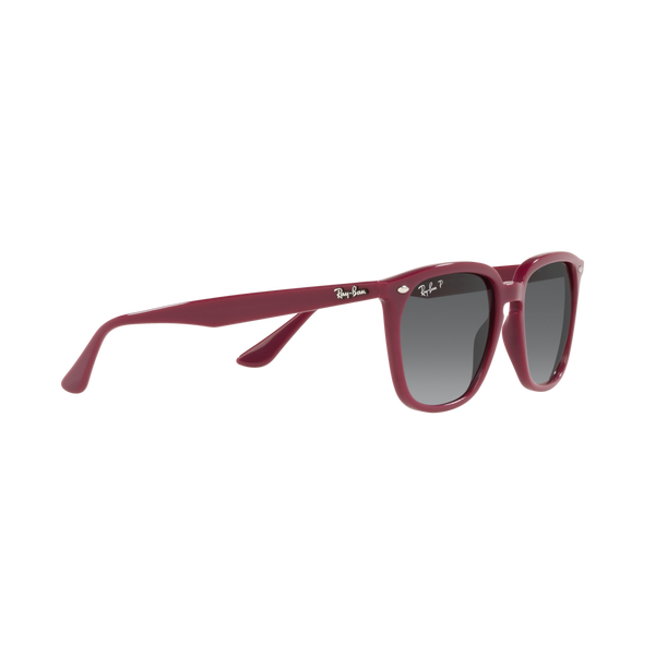 Ray Ban RB4362 RB4362 Red Unisex Polarized Sunglasses
