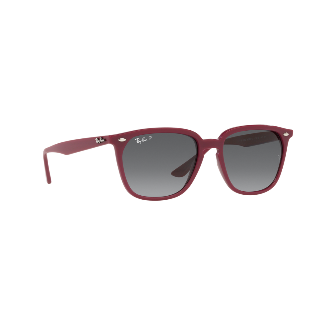 Ray Ban RB4362 RB4362 Red Unisex Polarized Sunglasses