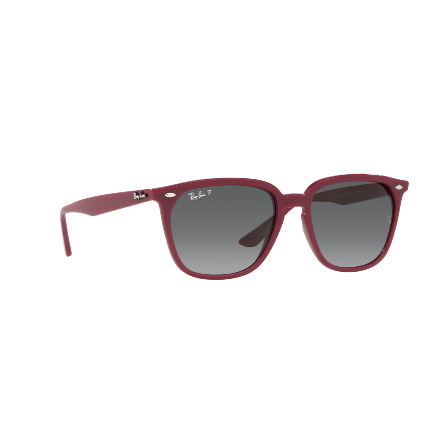 Ray Ban RB4362 RB4362 Red Unisex Polarized Sunglasses