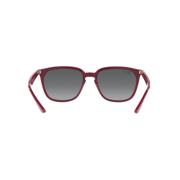 Ray Ban RB4362 RB4362 Red Unisex Polarized Sunglasses
