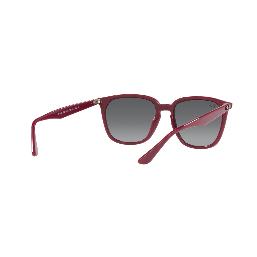 Ray Ban RB4362 RB4362 Red Unisex Polarized Sunglasses