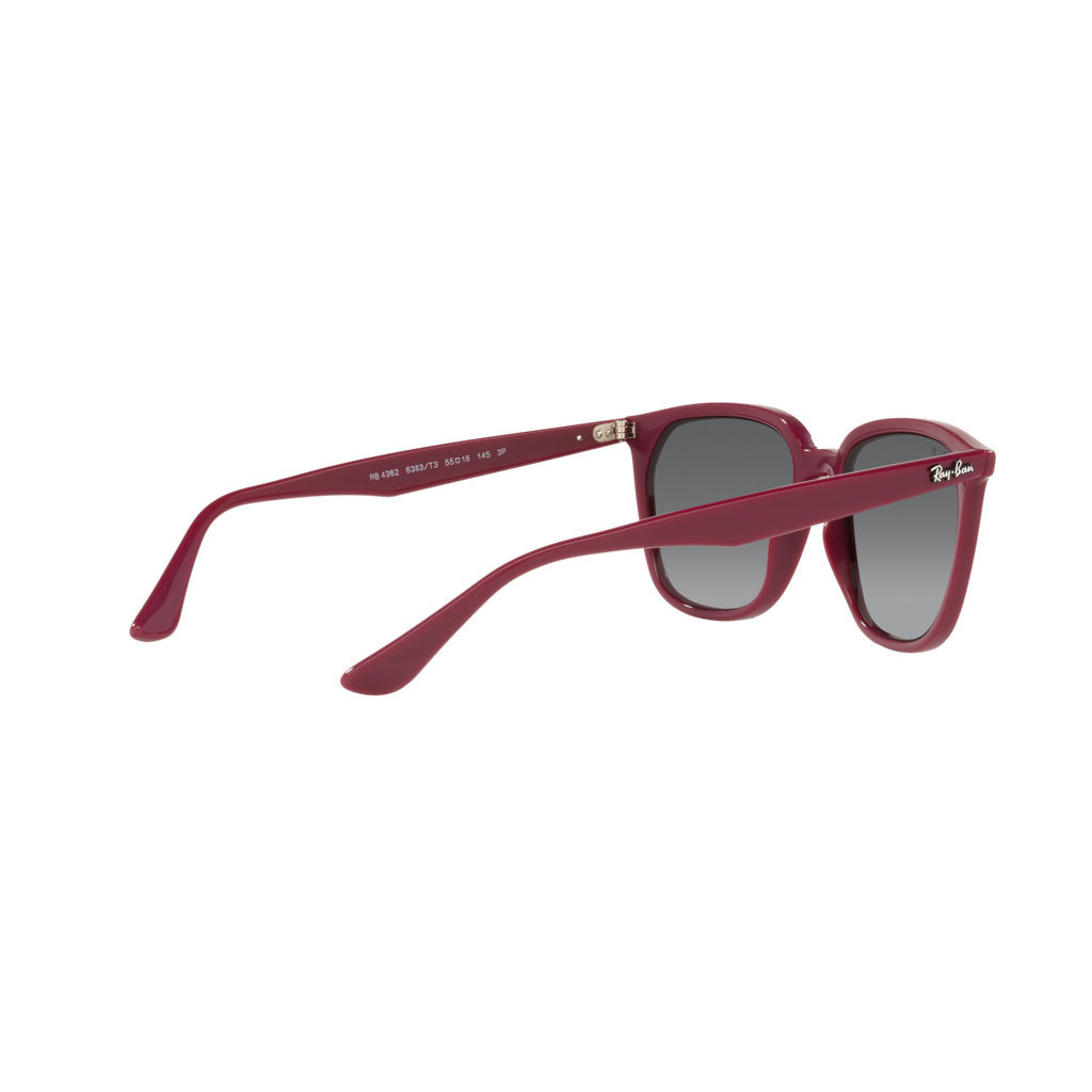 Ray Ban RB4362 RB4362 Red Unisex Polarized Sunglasses