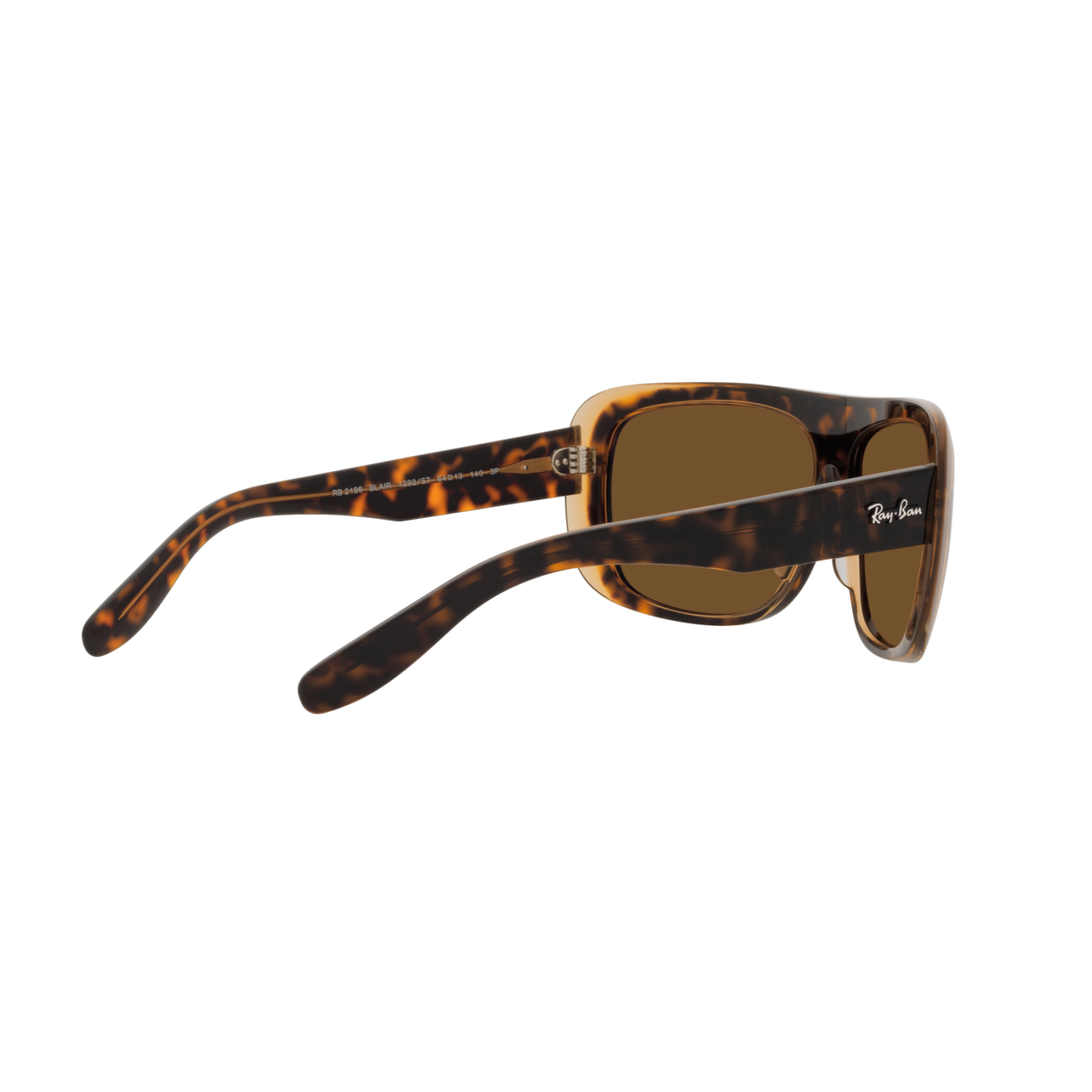 Ray Ban BLAIR RB2196 Havana Unisex Polarized Sunglasses