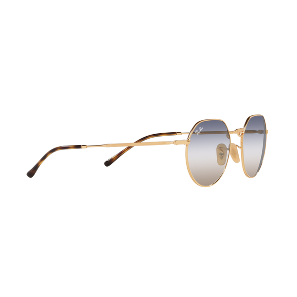 Ray Ban JACK RB3565 Gold Unisex Sunglasses