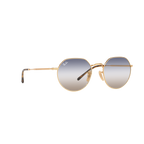 Ray Ban JACK RB3565 Gold Unisex Sunglasses