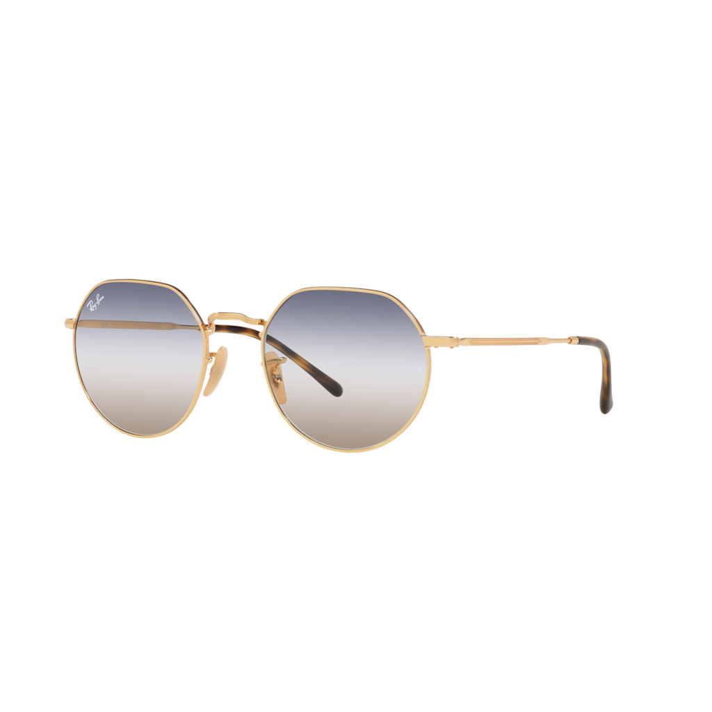 Ray Ban JACK RB3565 Gold Unisex Sunglasses