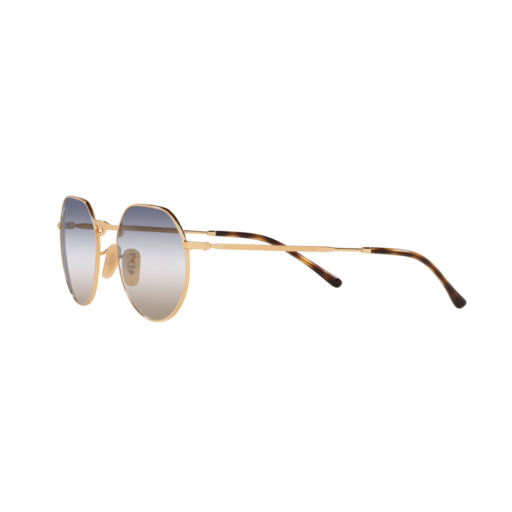 Ray Ban JACK RB3565 Gold Unisex Sunglasses