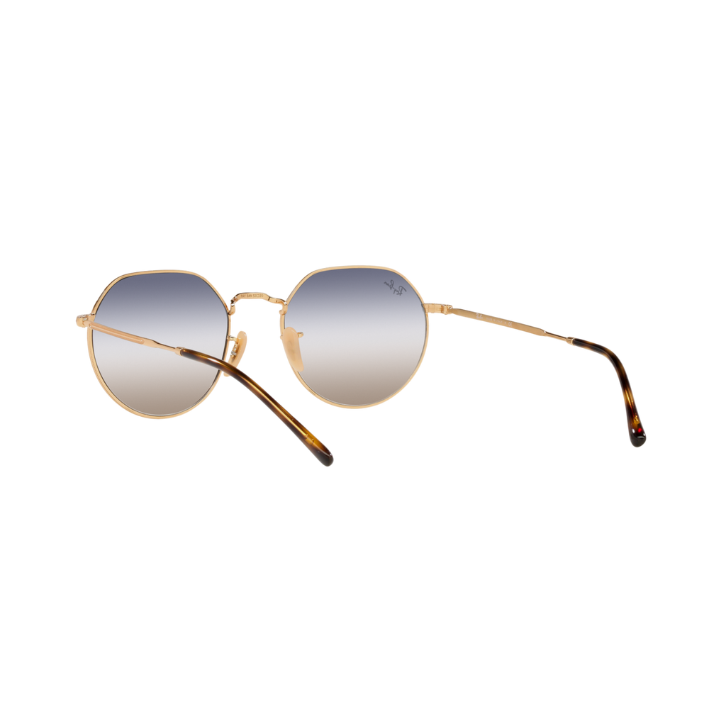 Ray Ban JACK RB3565 Gold Unisex Sunglasses