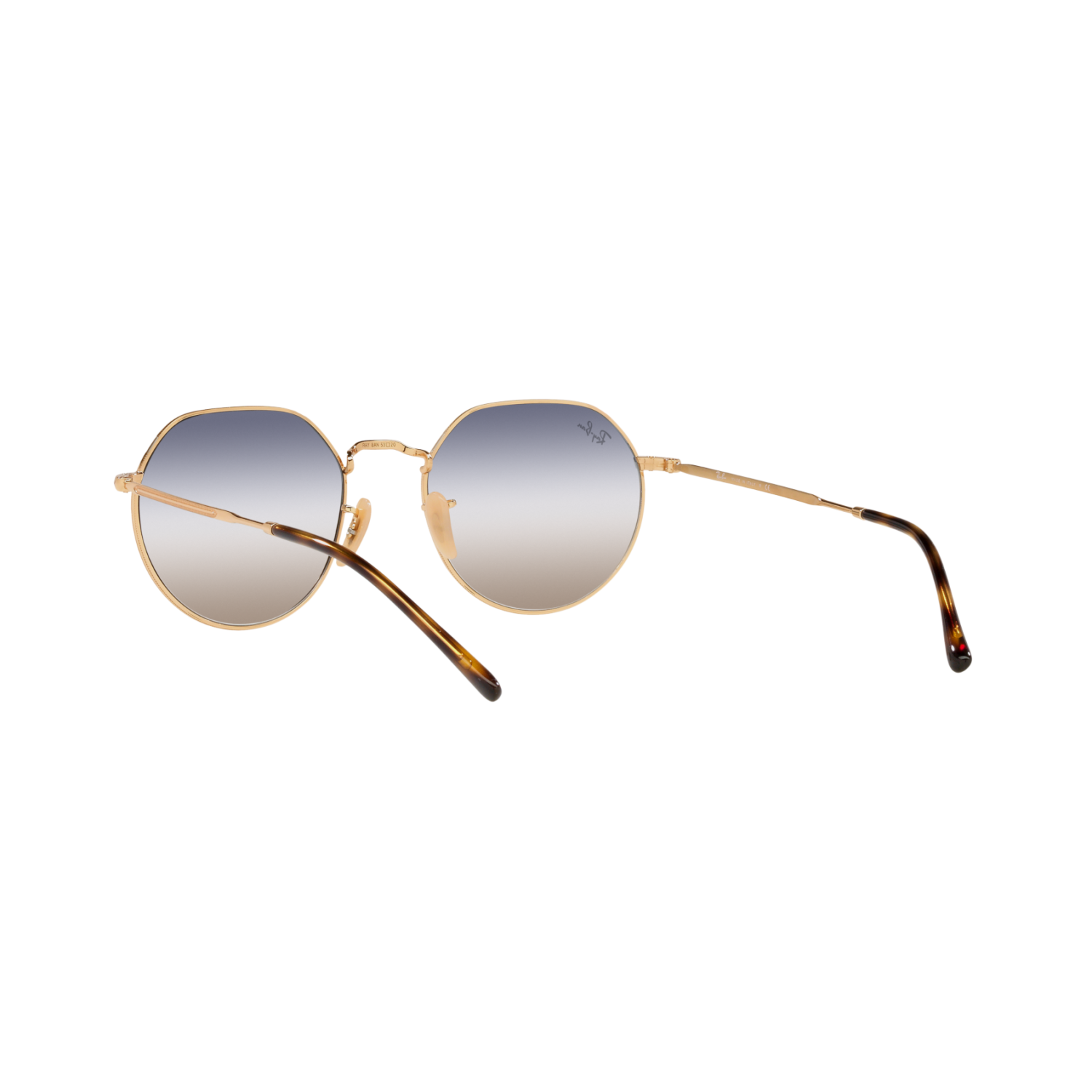 Ray Ban JACK RB3565 Gold Unisex Sunglasses