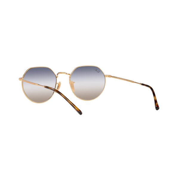 Ray Ban JACK RB3565 Gold Unisex Sunglasses