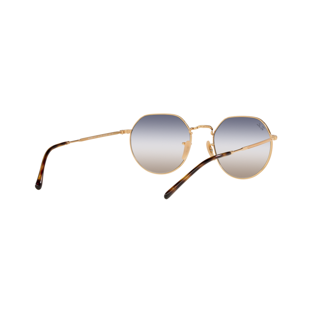 Ray Ban JACK RB3565 Gold Unisex Sunglasses
