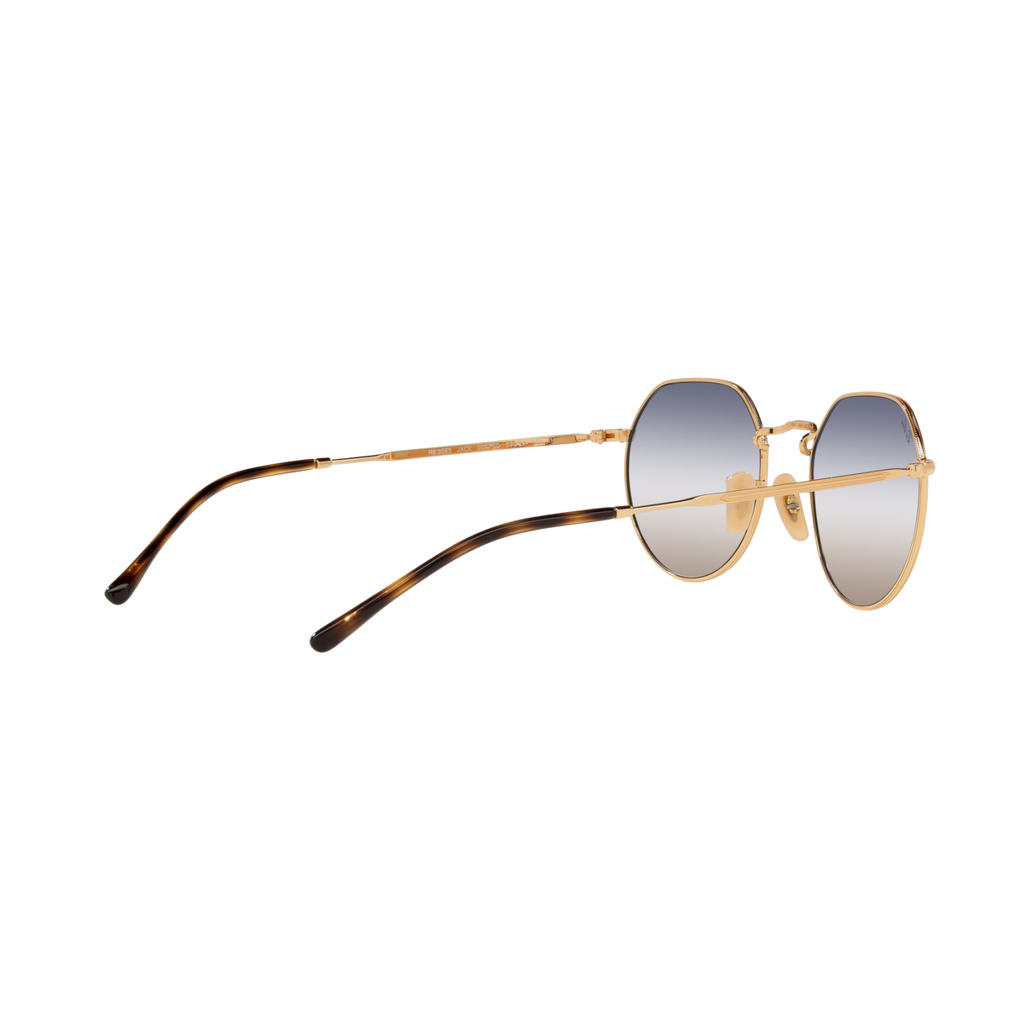 Ray Ban JACK RB3565 Gold Unisex Sunglasses